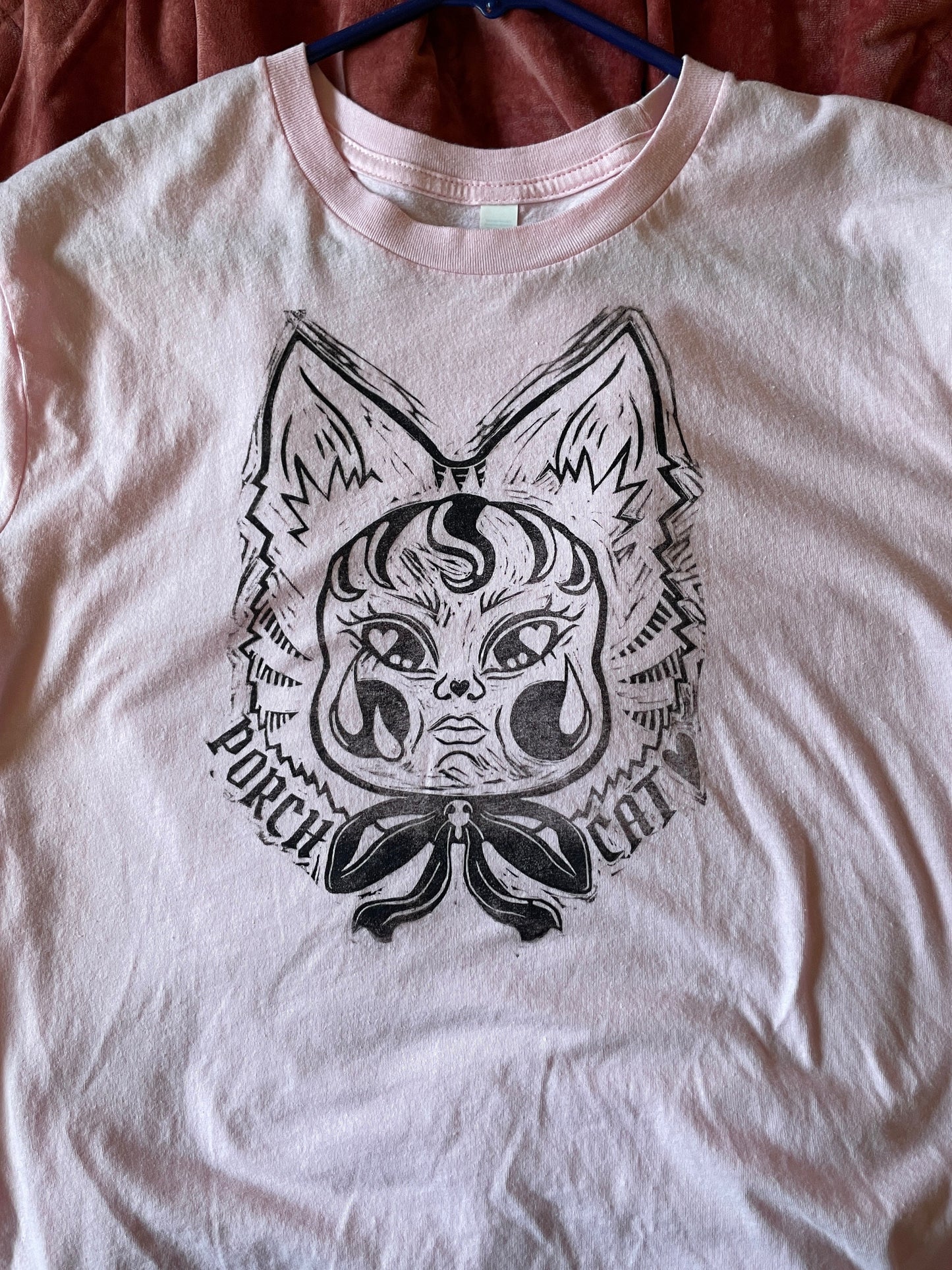 SHIRT PRE-ORDER: Cry Baby Porch Cat Shirt