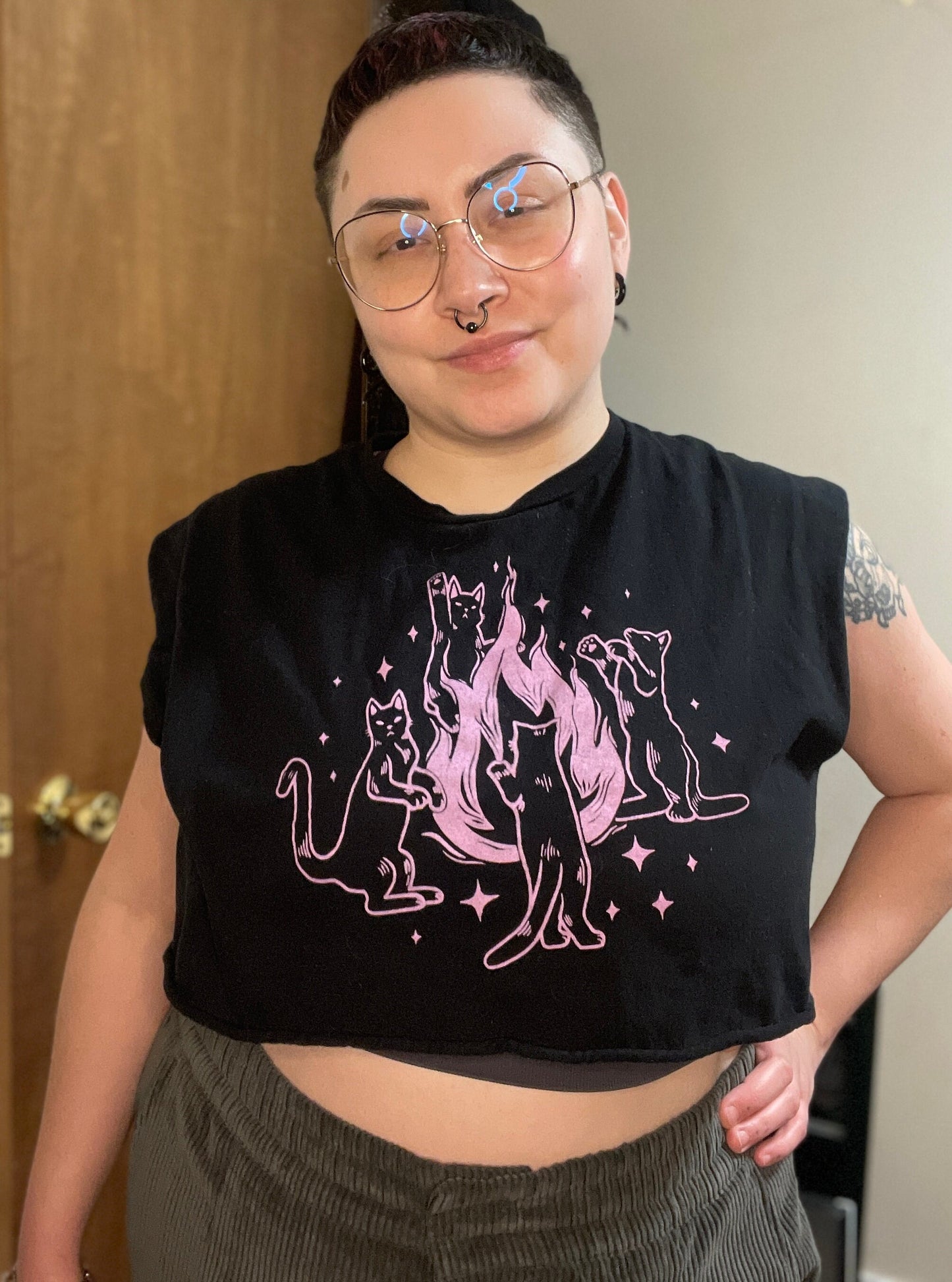 SHIRT PRE-ORDER: Campfire Kitty Seance