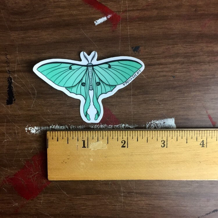 STICKER: Luna Moth