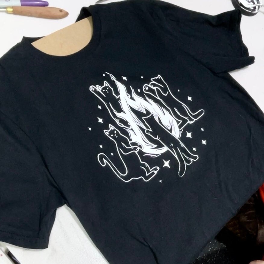 SHIRT PRE-ORDER: Campfire Kitty Seance